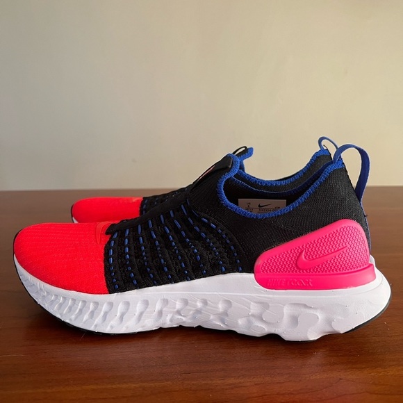 Womens Nike REACT PHANTOM RUN FLYKNIT 2 Running Shoes DX2354-001 with box - Picture 9 of 11